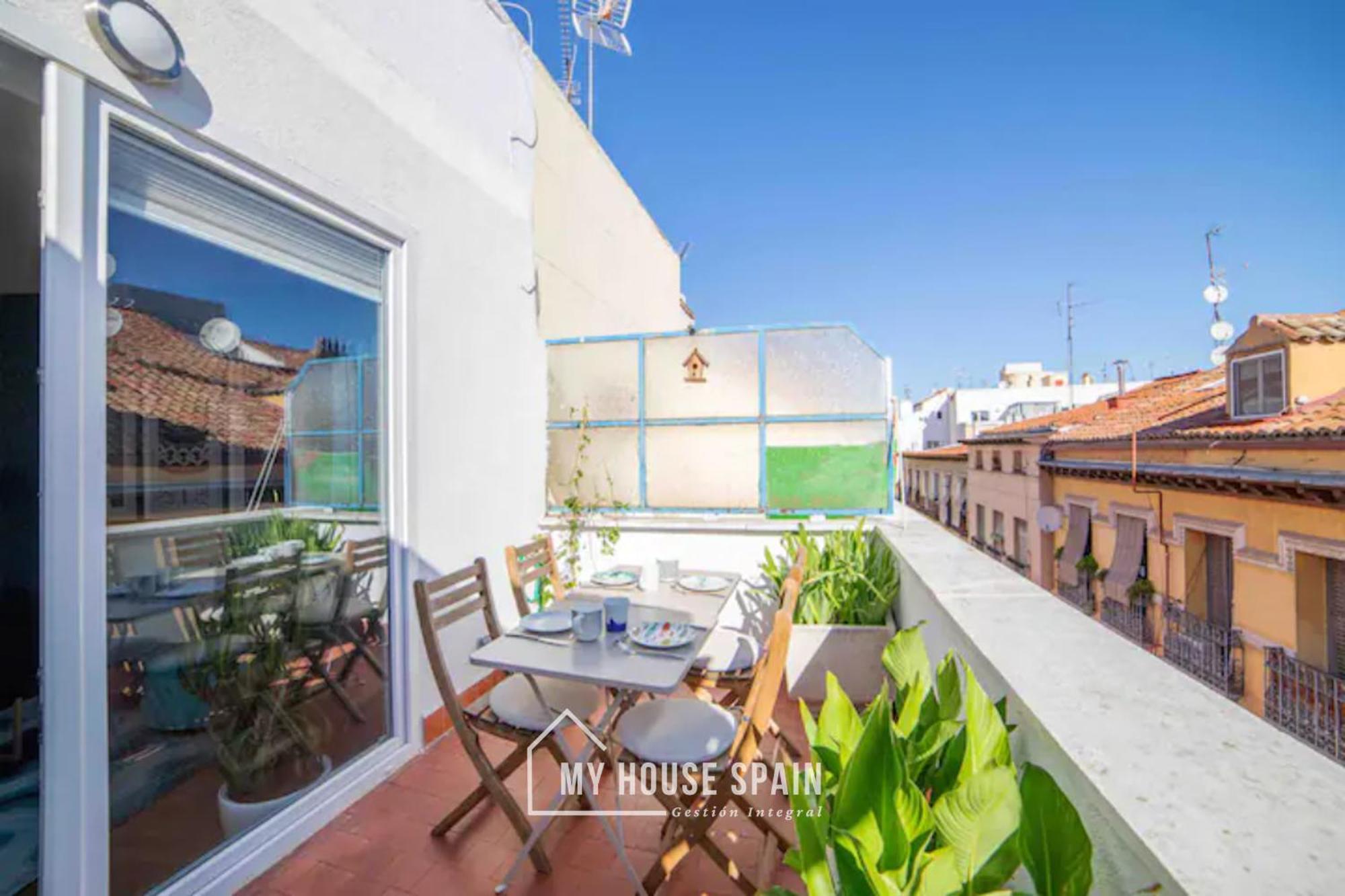 Myhousespain - Modern Penthouse Close To Gran Via - Big Terrace Madrid Exterior photo